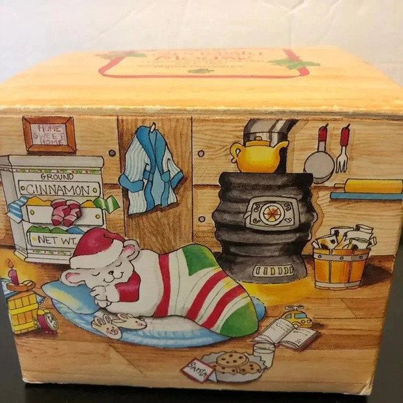 Vintage Avon Snuggly Mouse Ceramic Candle Holder 1983. - Picture 3 of 5